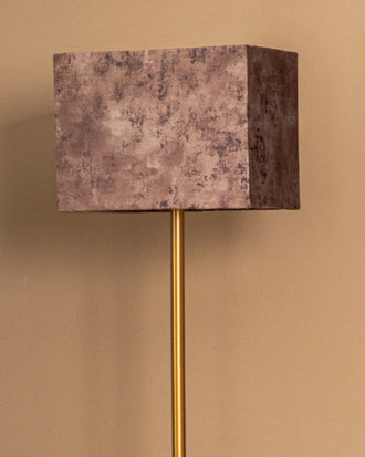 Rustic Velvet Rectangular Shade
