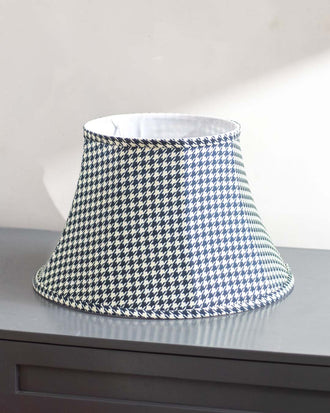 Blue & White Empire Lamp Shade