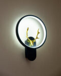 Golden Deer Antler Design