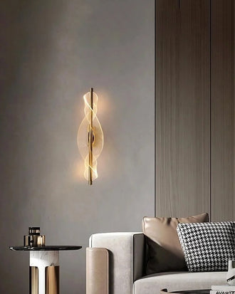 Eclipse Spiral Wall Sconce