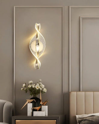 Twist Aura Sculptural Wall Light