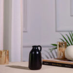 Artisan Handcrafted Brushy Shade Ceramic Vase | 3 x 9 inches