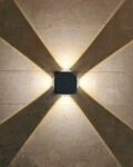 Cross Glow Outdoor Wall Light