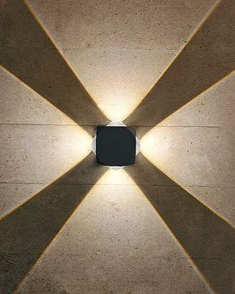 Cross Glow Outdoor Wall Light