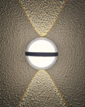 Modern Disc Up-Down Outdoor Wall Light