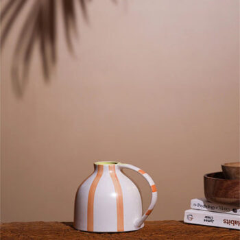 Serene Lotus Ceramic Vases | Set of 3