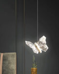 Butterfly Crystal LED Pendant Light