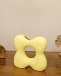 Mesmerizing Whispering Waves Vase Without Plant | 9 x 7 inches