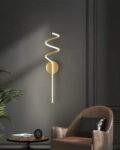 Luma Spiral Artistic Wall Sconce