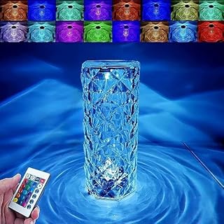 CPENSUS Crystal Rose Diamond Lamp Lights for Office, Dining Room (Crystal Lamp)