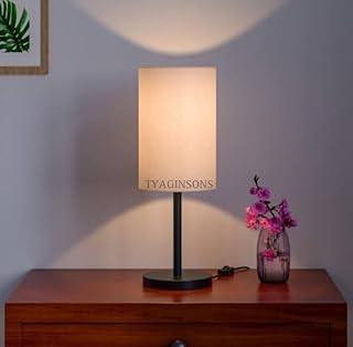 TYAGI INSTRUMENTS CO. Metal Table lamp Decorative Items Size 12 inch (Black)