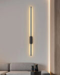 minimalist vertical LED wall light