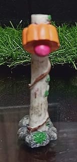 Bloom Bagicha Polyresin Pink Light Lamp for Fairy Garden/Bonsai Decor/Planters/Terrerium Decor/Home Decor/Kids Room/Outdoor/Garden Decor and Best for Gifting
