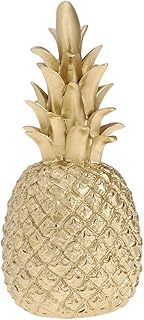 ATORSE® Creative Resin Pineapple Shaped Ornament Golden Showpiece 5.5x5.5x15cm|Home Items for Living Room, Home & Garden, Home Product, Flower Planters for Home-office-Lawns|