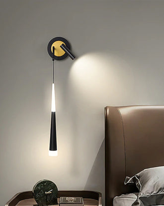 Spot Led Wall Light - Black