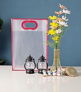 SATYAM KRAFT 1 Set Combo Gift Hamper Artificial Sunflower Bunch with Vase, Lamp, Candle, Miniature, Lantern & Gift Bag | All-in-One Decorative Perfect for Birthday, Housewarming