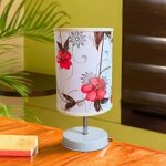 Meebode Lampshades for Living Room Decoration | Bedside lamp for nightstand, Desk,Indoor, Office & Corner | Home Decor Items | Red,12 inch (Set of 1)