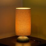 ExclusiveLane 'Faraday' Wooden LED Table Lamp For Living Room Bedroom Bedside Lamp (13 Inch, Wood, Turquoise, Without Bulb, Pack Of 1) |Bedside Side Table Lamps For Home Decoration Office Side Lamp