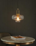 Textured Ember Pendant Light