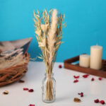 Serene Metallica Vase | 6 x 12 inches