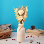 Sherrie White Blooming Lilies Floral | 4 x 3 x 11 inches