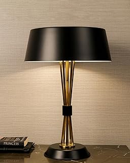 MAGIK Show Stopper Decorative Table Lamp | 2 E27 Base Bulbs Included | for Bedroom, Living Room, Dinning Room