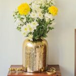 10Club Flower Vase for Living Room - Tall Show Pieces for Home Decor Living Room - Perfect House Warming Gifts - Modern Home Interiors - (28 cm, 800 Gram)