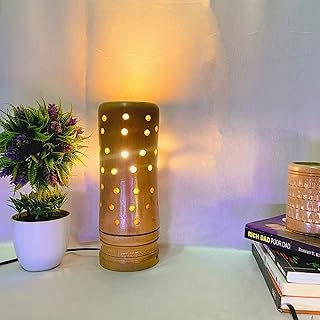 Craftscape Handmade Bamboo Table lamp 10inch