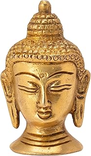 Bharat HAAT Decorative showpiece of Buddha face handicrafts Product