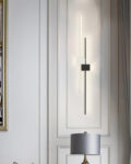 Minimalist Twin Beam Wall Sconce