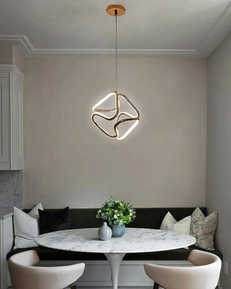 Geometric LED Pendant Light