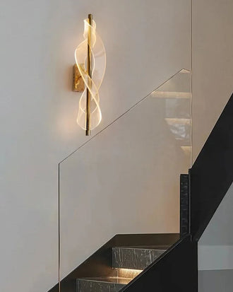 Ethereal Twist Wall Sconce