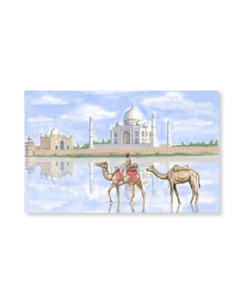 Taj Mahal Print Framed Wall Art Painting