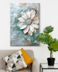 Flower Canvas Wall Art Painting