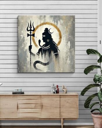 Lord Shiva Canvas Wall Art Painting