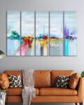 Nature Square Shape Wall Painting