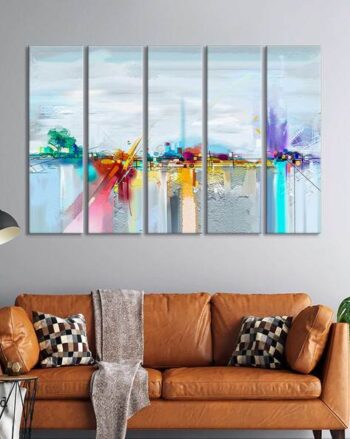 Nature Square Shape Wall Painting