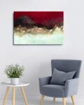 Graphic Print Framed Wall Art Painting