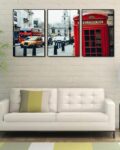 Set of 3 Graphic Print Wall Frames