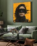999store_yellow__woman_in_shadow_canvas_wrapped_painting.jpg