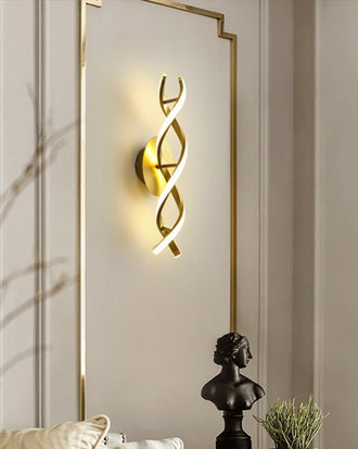 Sprial Strips LED Wall Light