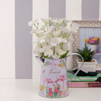 Tiara Matte Finish Ceramic Vase | Set of 2
