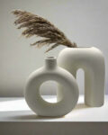 Rochester Matte White Vases | Pack Of 2