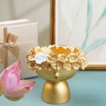 Vero Hammered Golden Vases | Set of 2