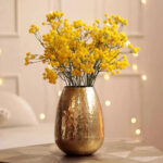Rose Gold Prism Shaped Test Tube Vase | Set of 2