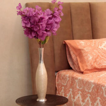 Black Long Vase