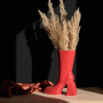 Modern Ribbed Vase | Set Of 3