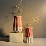 Silver Metal Vase