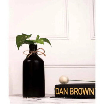 Half Donut Vase | 6 inches | White
