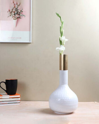Contemporary Heritage Design Vase |  4 x 7 inches | Plant not Included